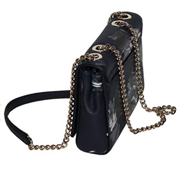 Kate Spade Briar Lane Night Rose Mini Emelyn Shoulder Bag Midnight Blue - Picture 12 of 16